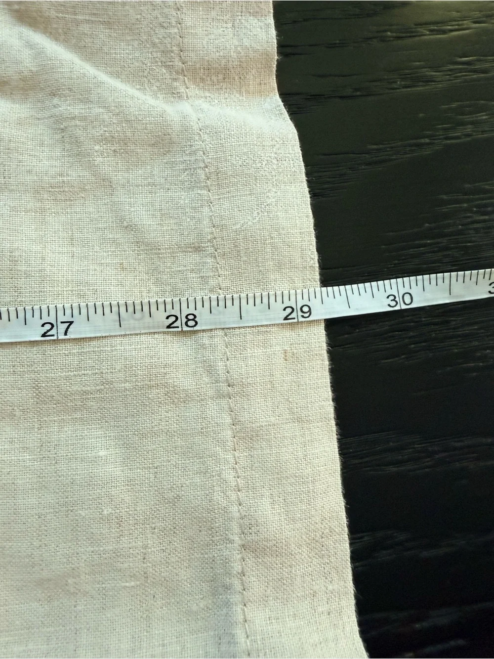 EUC 100% linen Caribbean Short Sleeve Camp Shirt in Light Beige - Picture 6 of 7